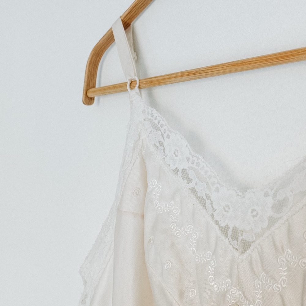 VINTAGE 1990’s Sears Night Lingerie Slip - Size 36 (Medium-Large) - Picture 7 of 9